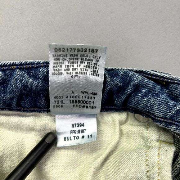 Levi's 545 Jeans Women's 8M Low Boot Cut Blue Medium Wash Y2K Grunge - Picture 10 of 14